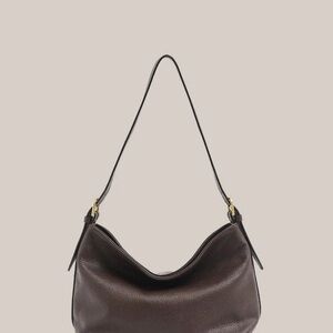 Vestersi Eden Chocolate Brown Italian Leather Shoulder Bag